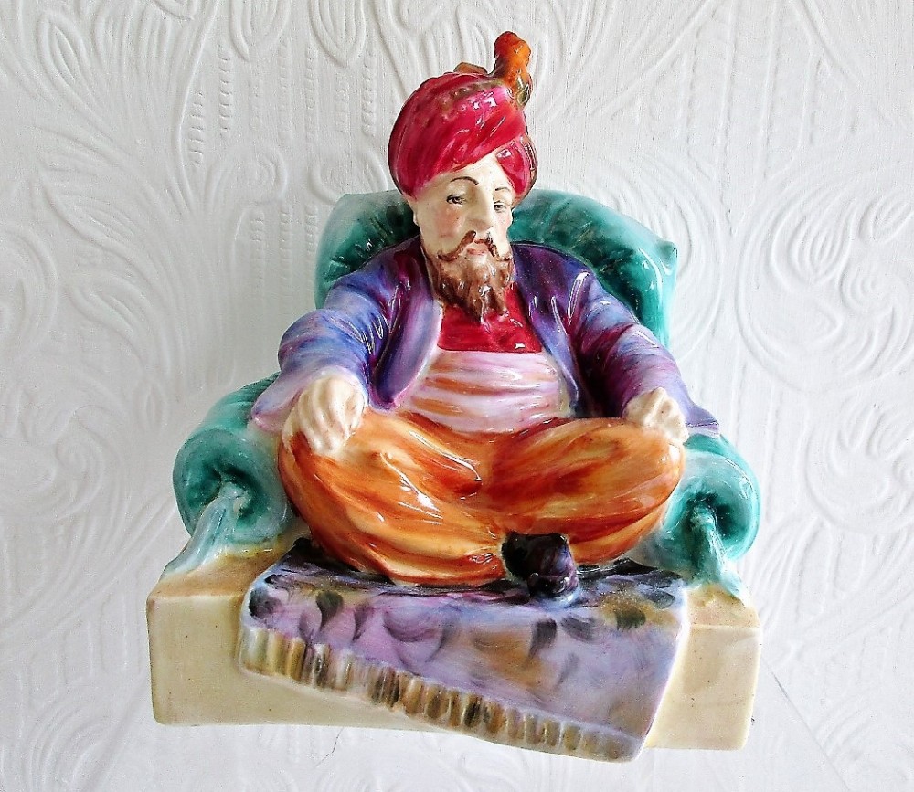 vintage royal doulton english porcelain figurine abdullah hn 1410