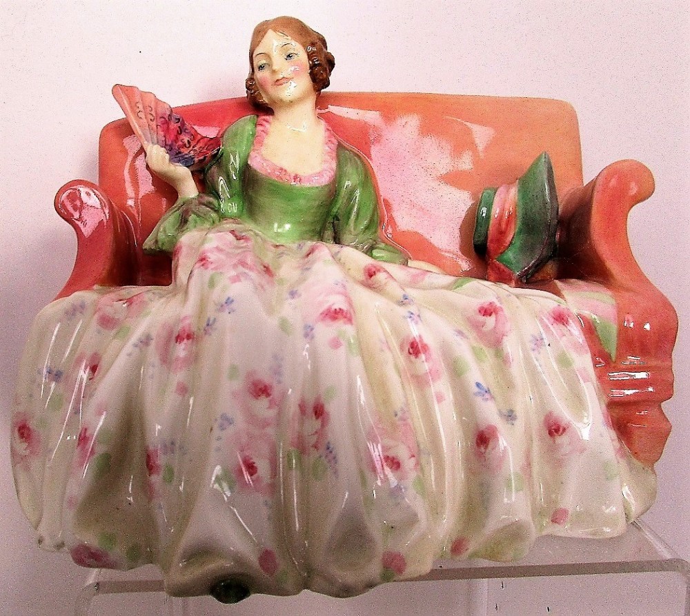 vintage royal doulton english porcelain figurine sweet and twenty hn 1649 prototype