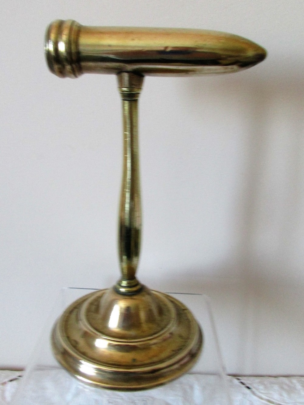 antique english victorian brass goffering iron