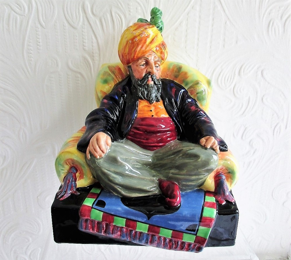 vintage royal doulton english porcelain figurine abdullah hn 2104