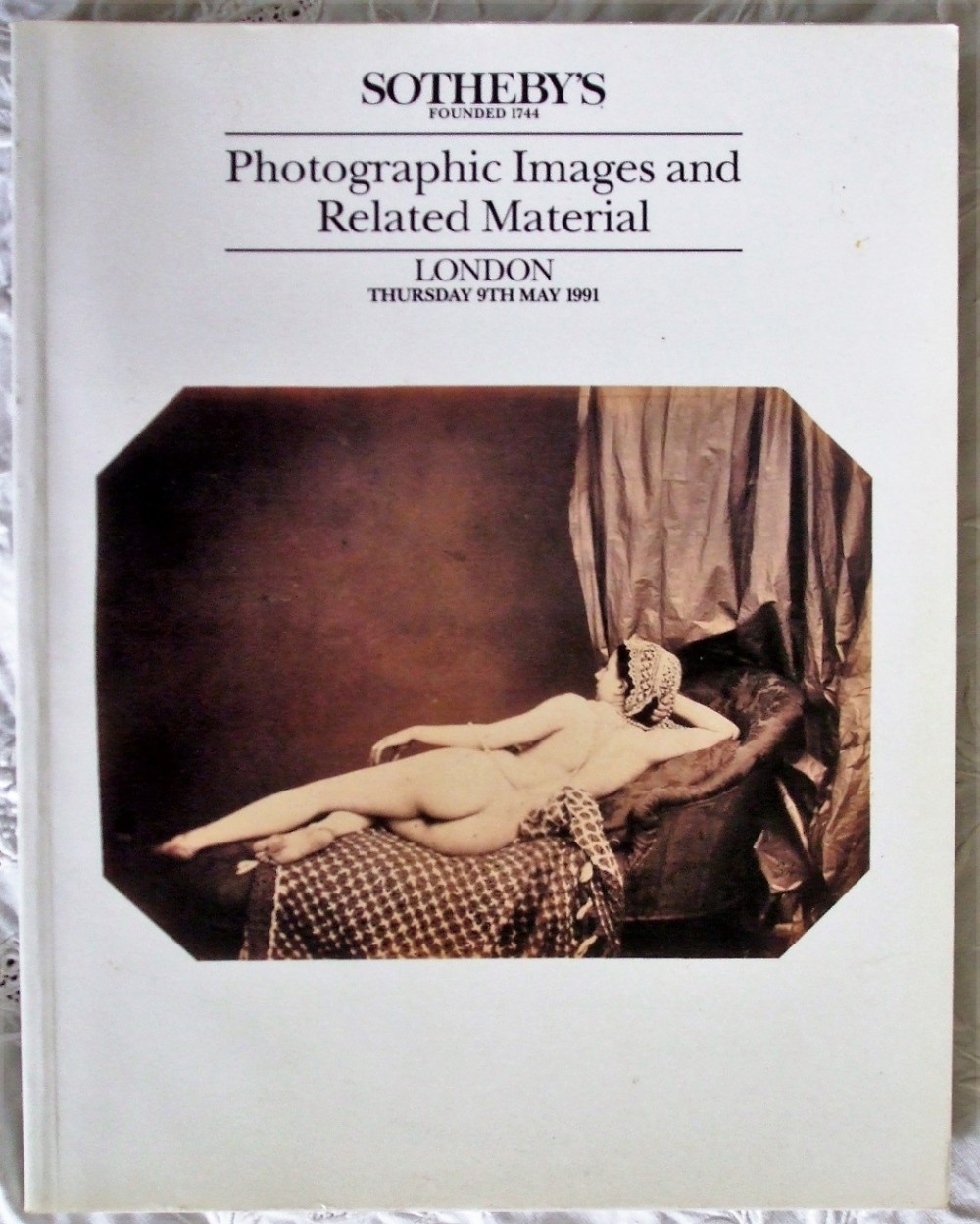 sotheby's photographic images and related material london 09 05 1991