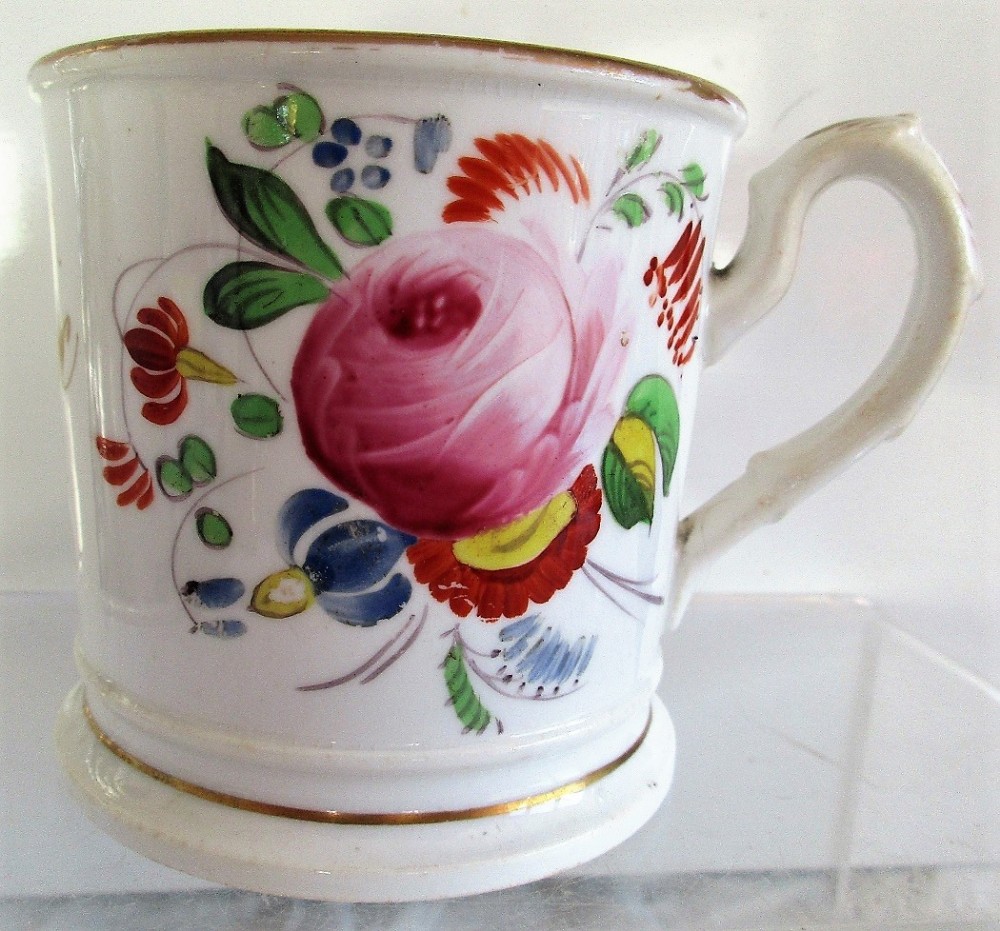 antique english victorian porcelain christening mug thomas cox