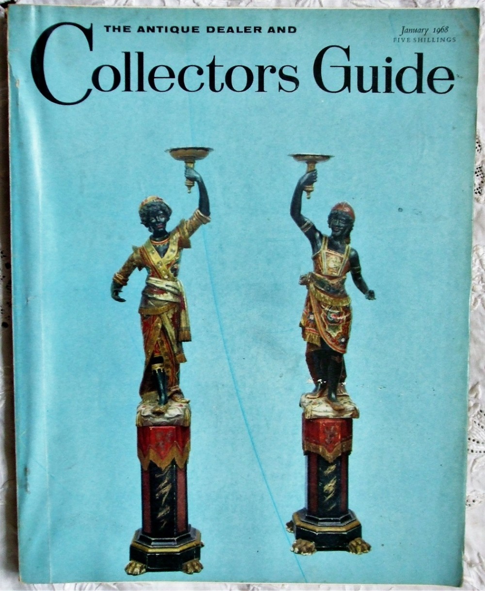 the antique dealer and collectors guide vol 22 no 6 january 1968