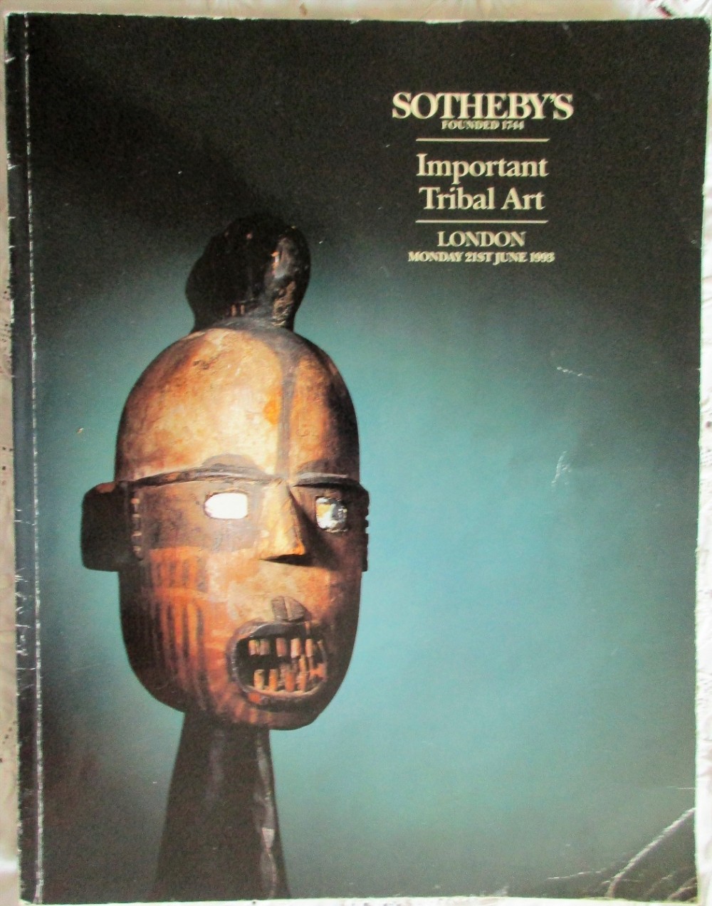 sotheby's tribal art london 21 06 1993