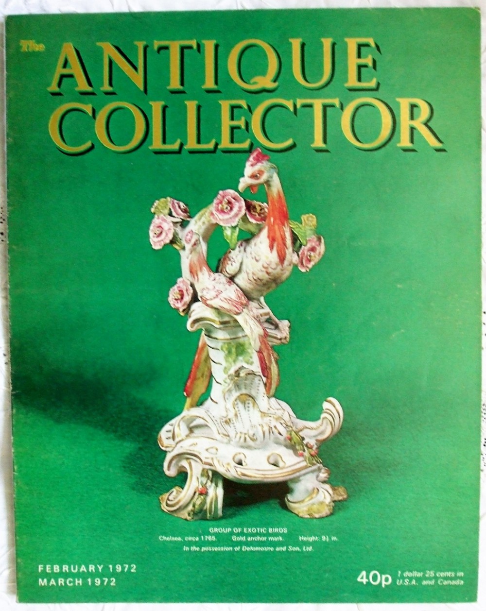 the antique collector vol 43 no 1 february march 1972