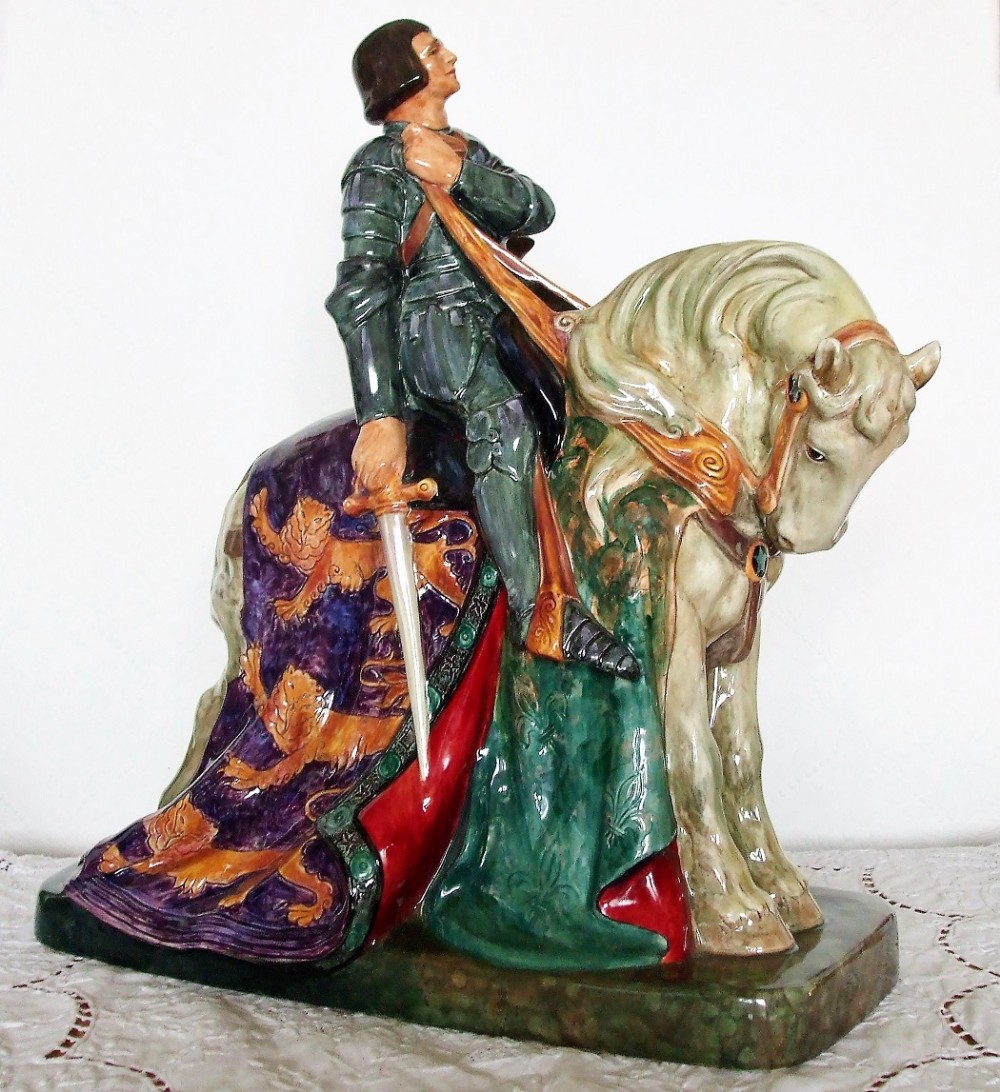 royal doulton english character figurine st george hn 2067