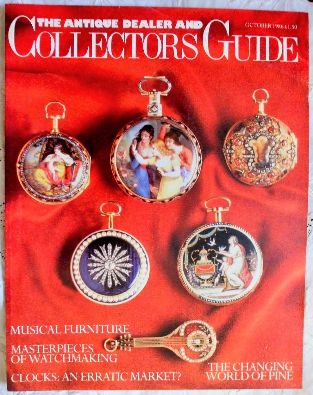 the antique dealer and collectors guide october 1986
