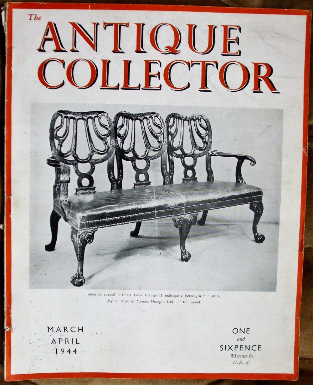 the antique collector vol 15 no 2 march april 1944