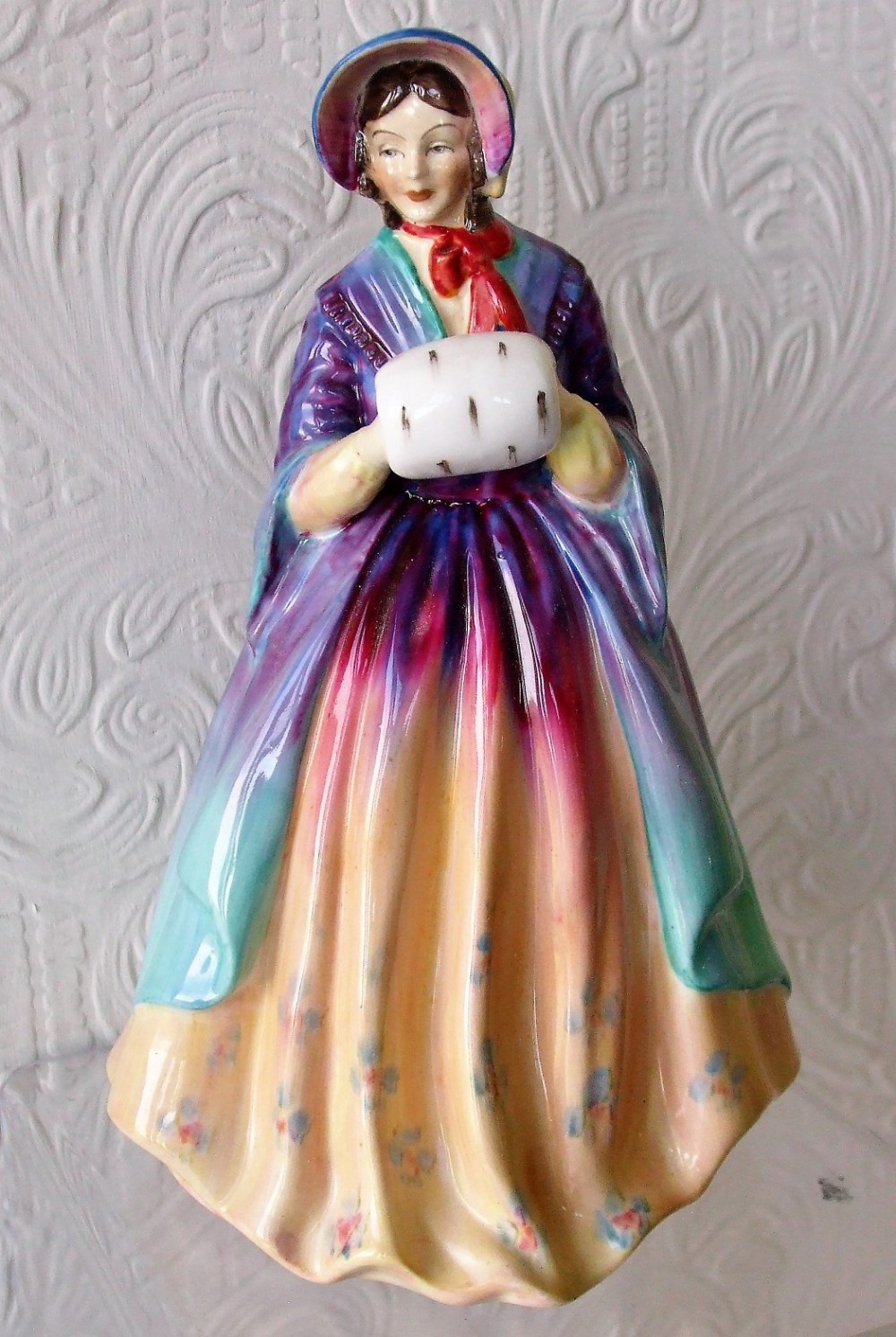 vintage paragon english bone china figurine lady christine