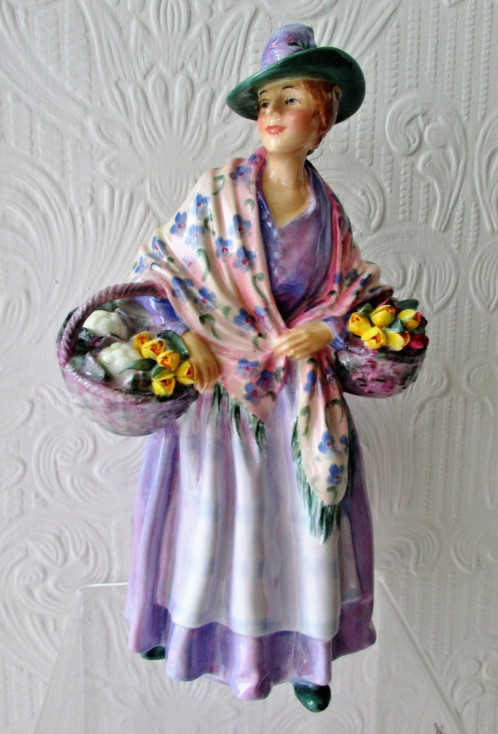 vintage royal doulton english porcelain figurine romany sue hn 1758