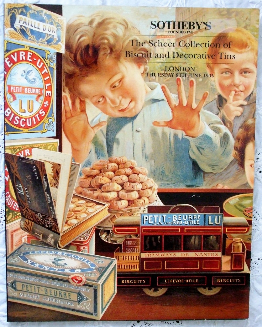 sotheby's the scheer collection of biscuit and decorative tins london 08 06 1995