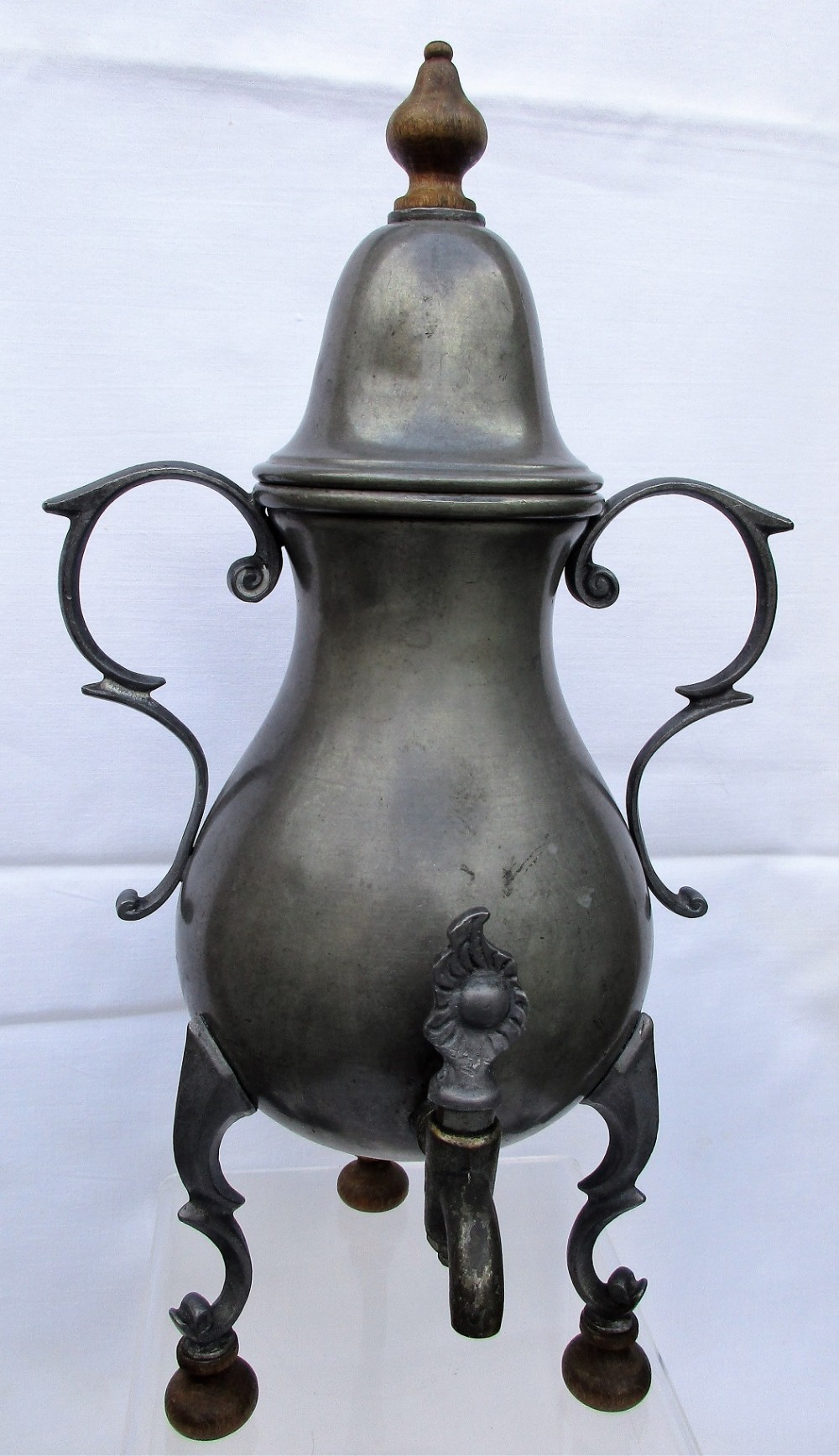 antique english victorian pewter coffee urn