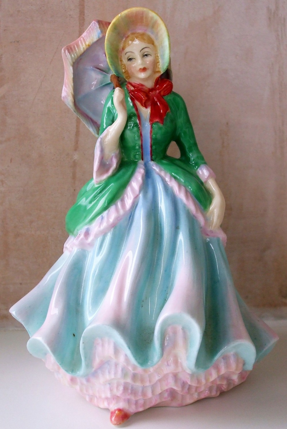 vintage paragon english bone china figurine lady patricia