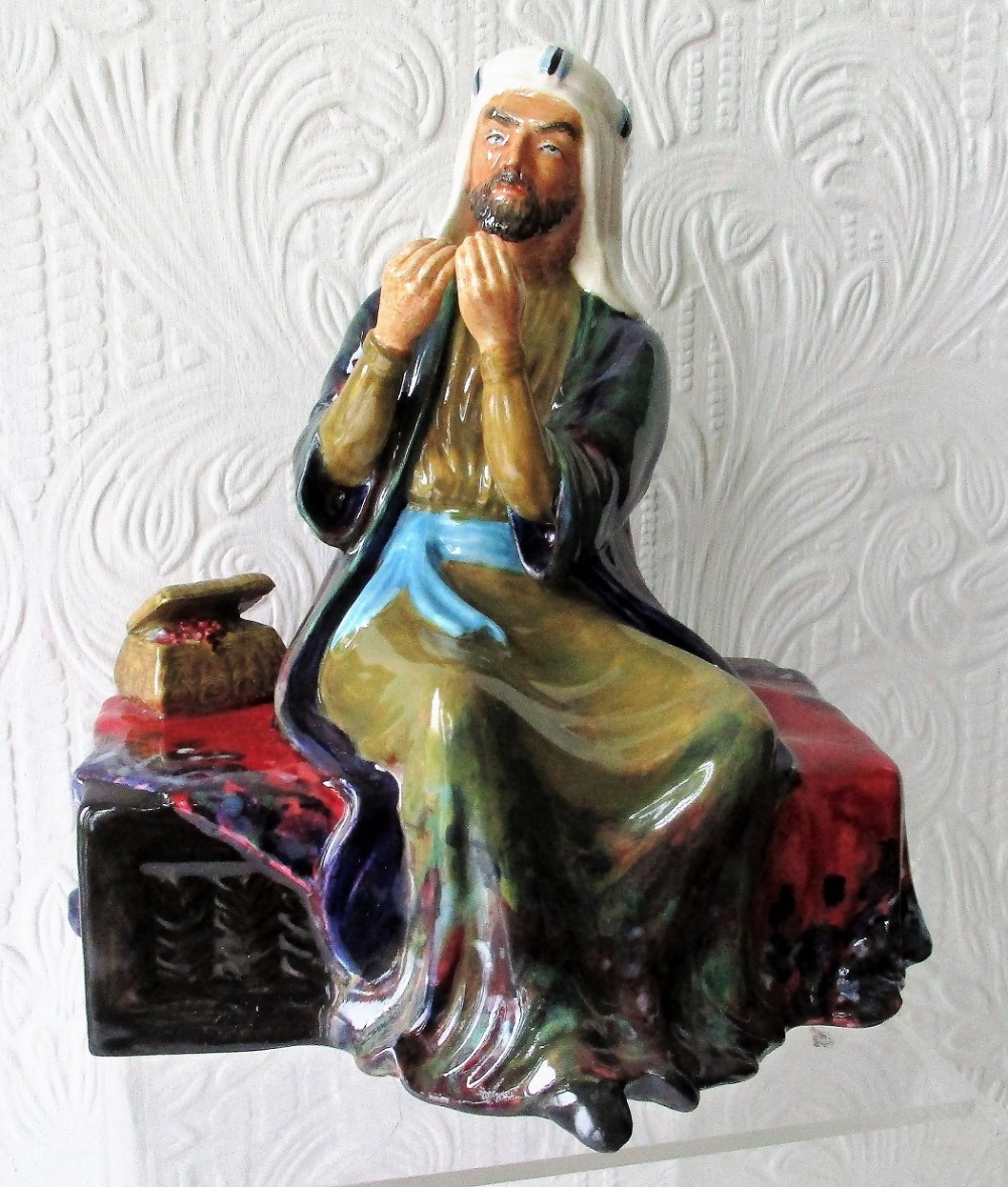 english studio pottery porcelain figurine merchant reginald johnson