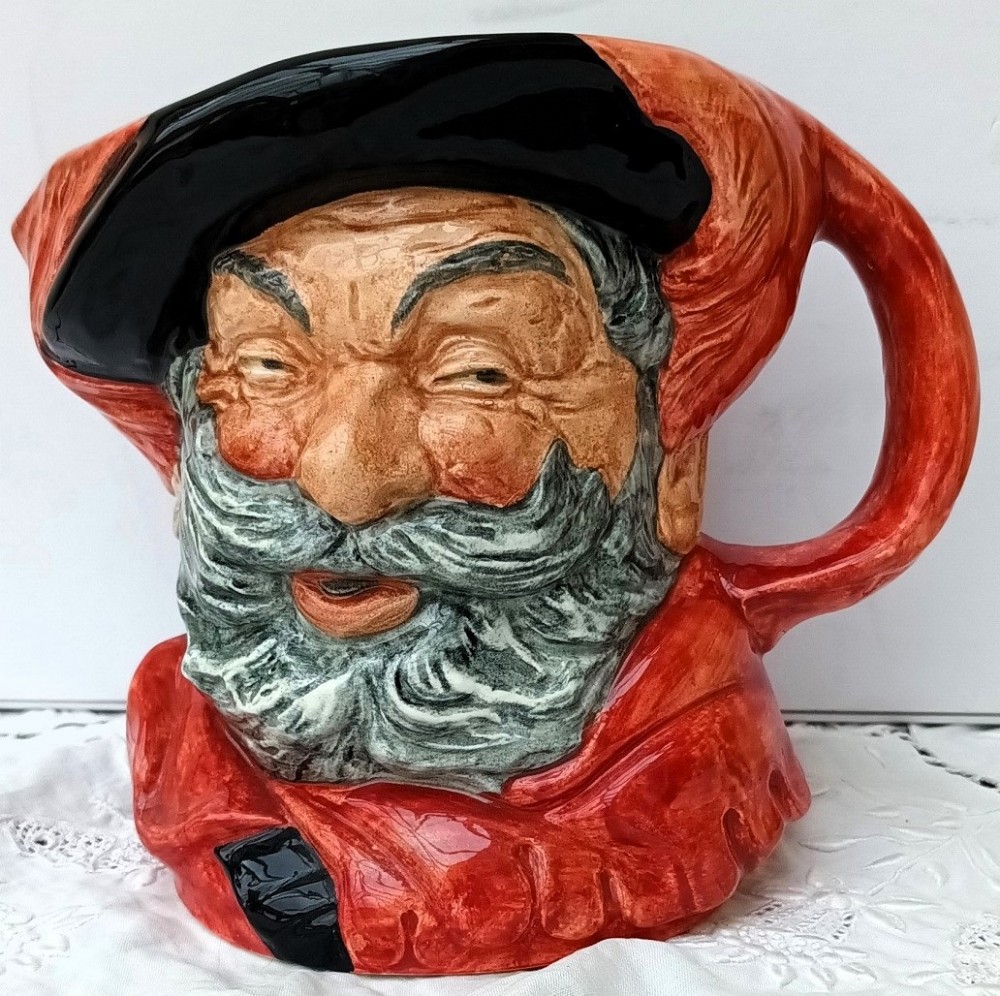 vintage royal doulton character jug falstaff