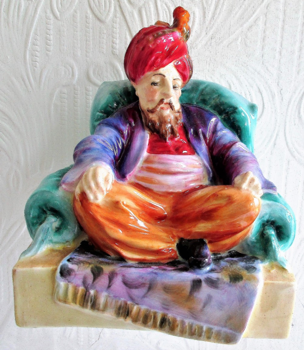 vintage royal doulton english porcelain figurine abdullah hn 1410